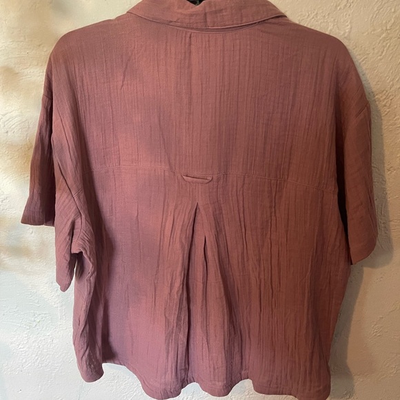 Columbia Mauve Button-Up Shirt - Picture 4 of 5